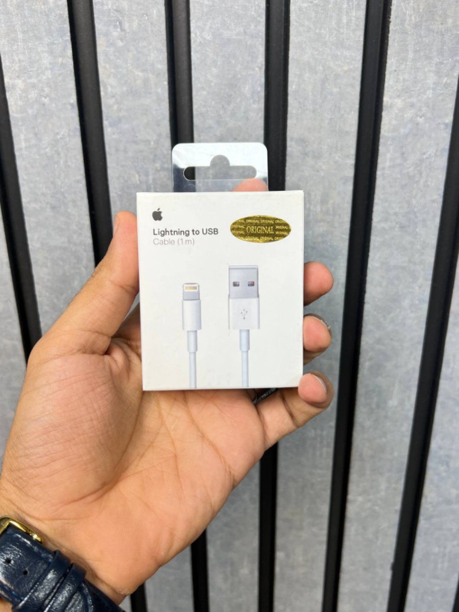 خرید کابل تبدیل USB به لایتنینگ اصلی اپل طول 1 متر Apple Lightning to USB Cable (اورجینال / ضمانت اصالت رنگو موبایل) - محصولات آیفون
