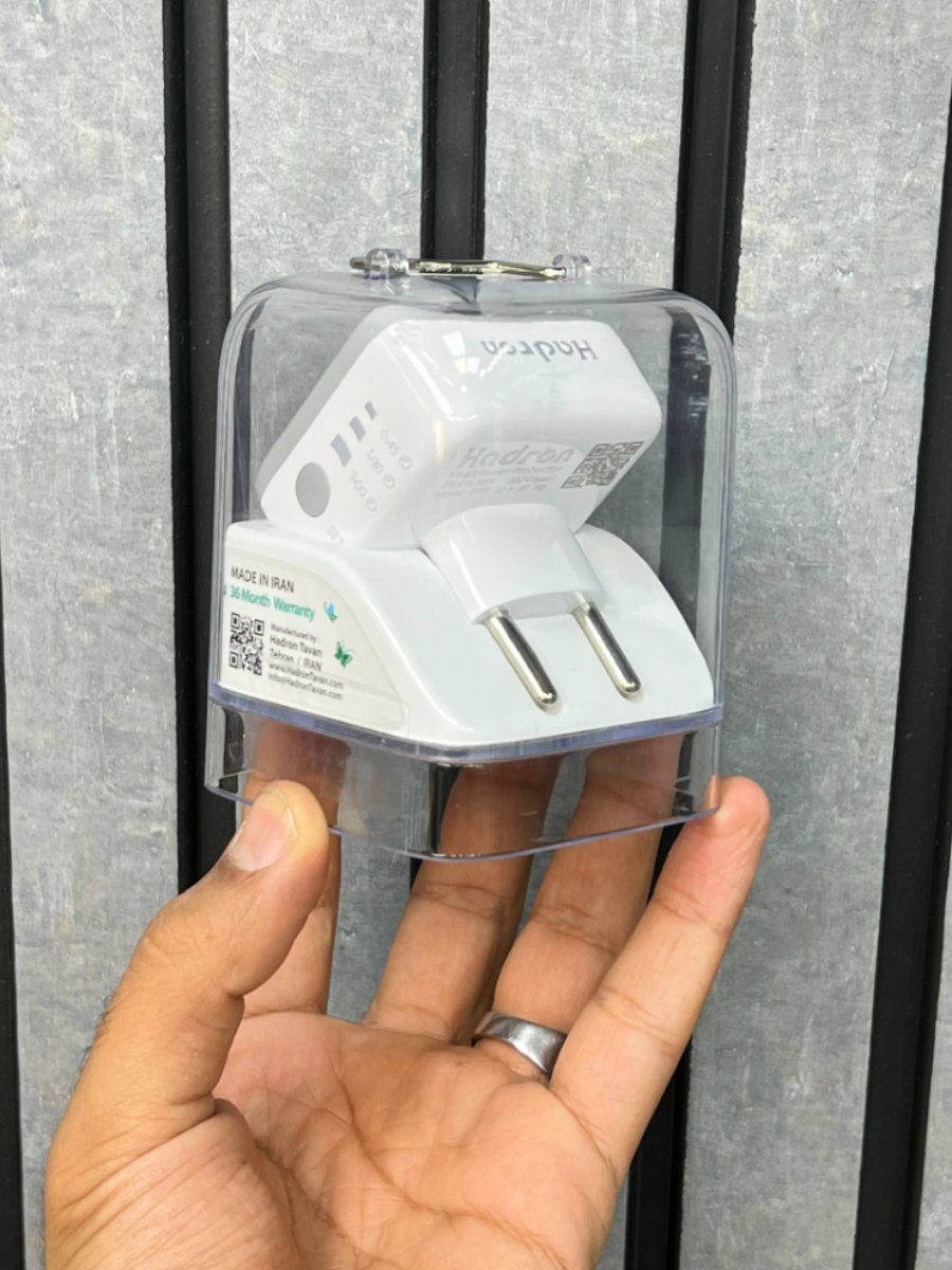 خرید آداپتور تبدیل تایمردار هادرون 5V/3A مدل Hadron Timer Adapter (ساخت ایران / گارانتی ۱۸ ماهه) - محصولات برقی
